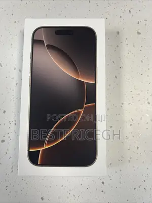 New Apple iPhone 16 Pro Max 256 GB Gold