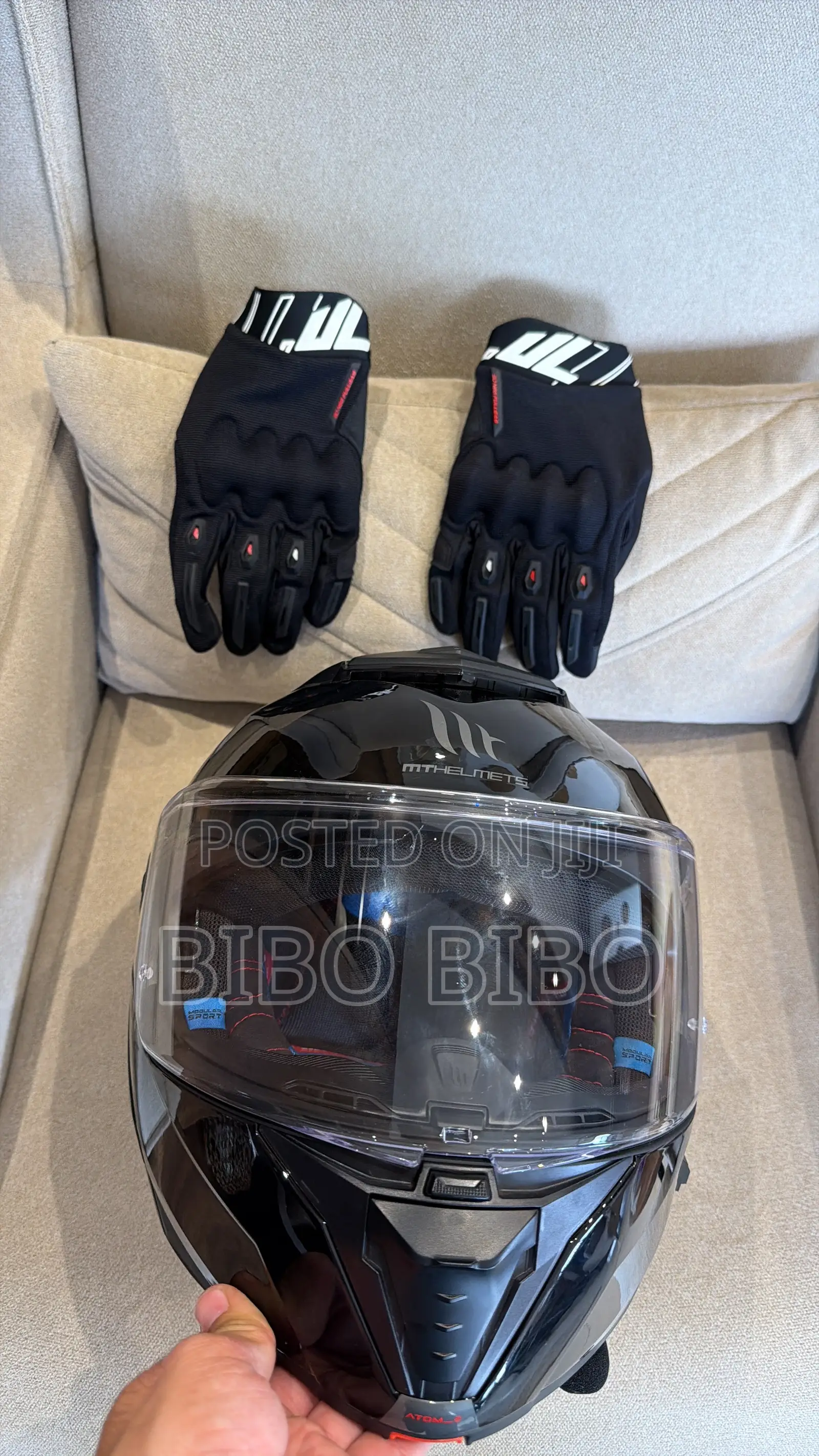 Bluetooth Helmet , Jacket, Gloves , Shoes & Knee Pad
