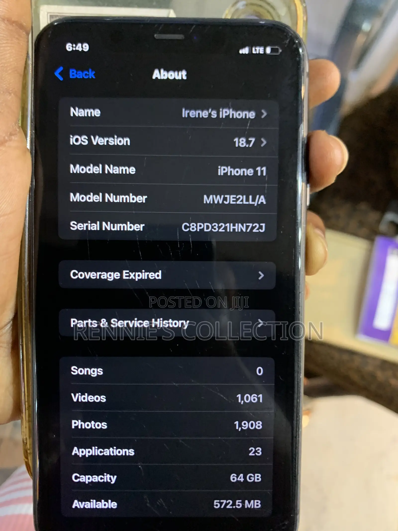 Apple iPhone 11 64 GB Black