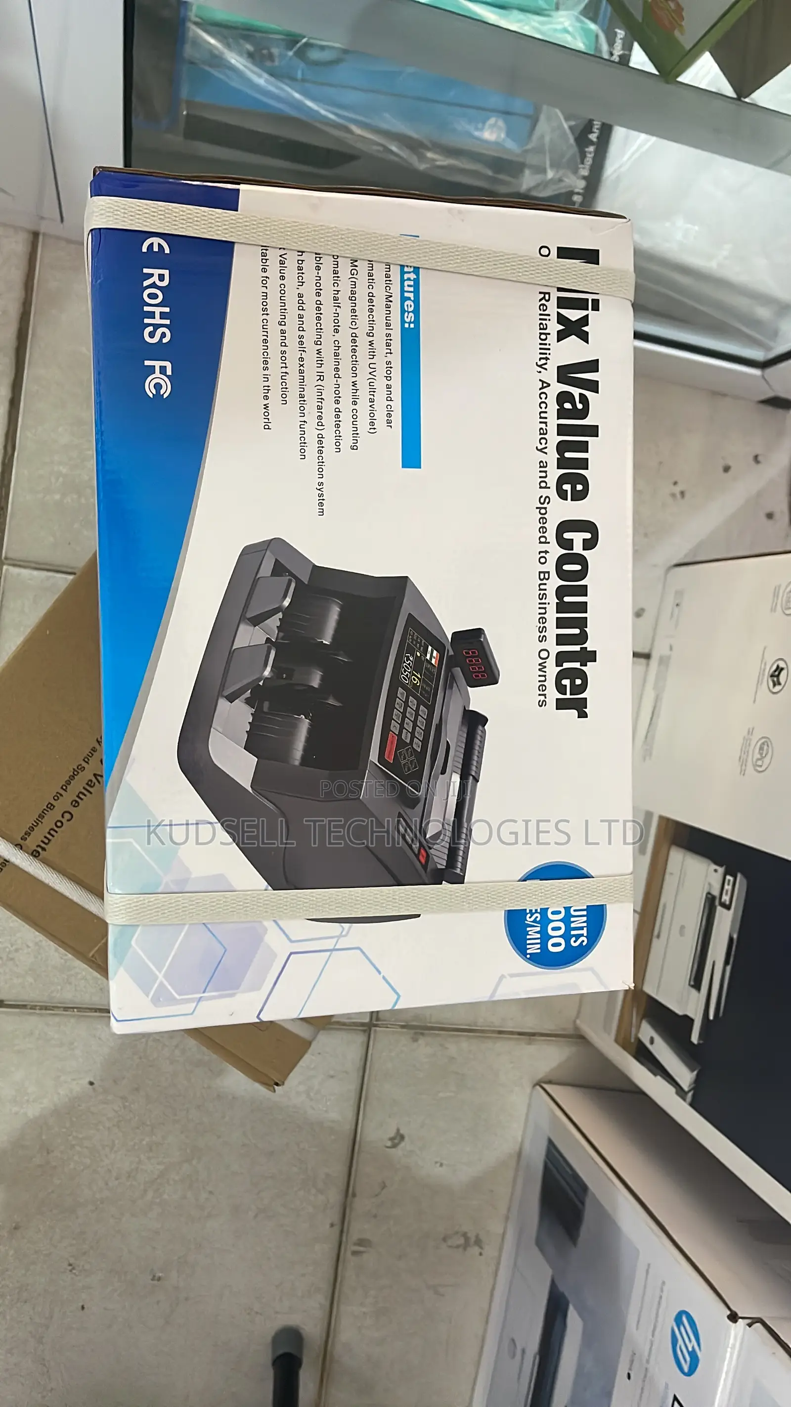 AL5500 Mixed Value Counting Machine With Battery Rechargeable
