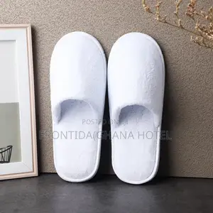 Guest Cotton Slippers for Hotels, Airbnbs, Guesthouses Etc(8mm ,6mm )