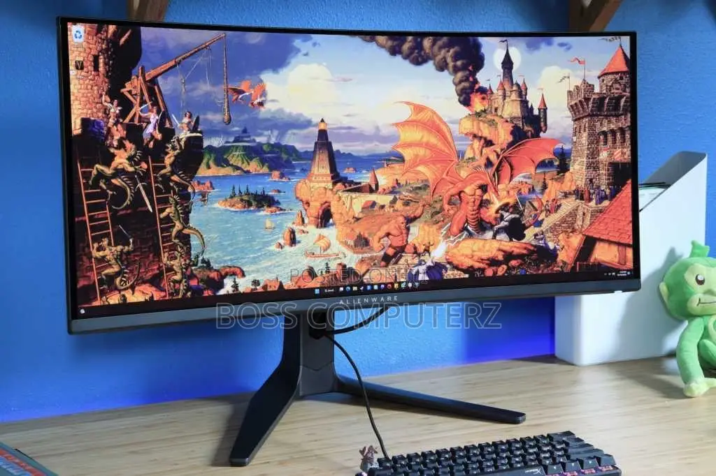 Alienware AW3423DWF Curved QD-OLED Gaming Monitor*