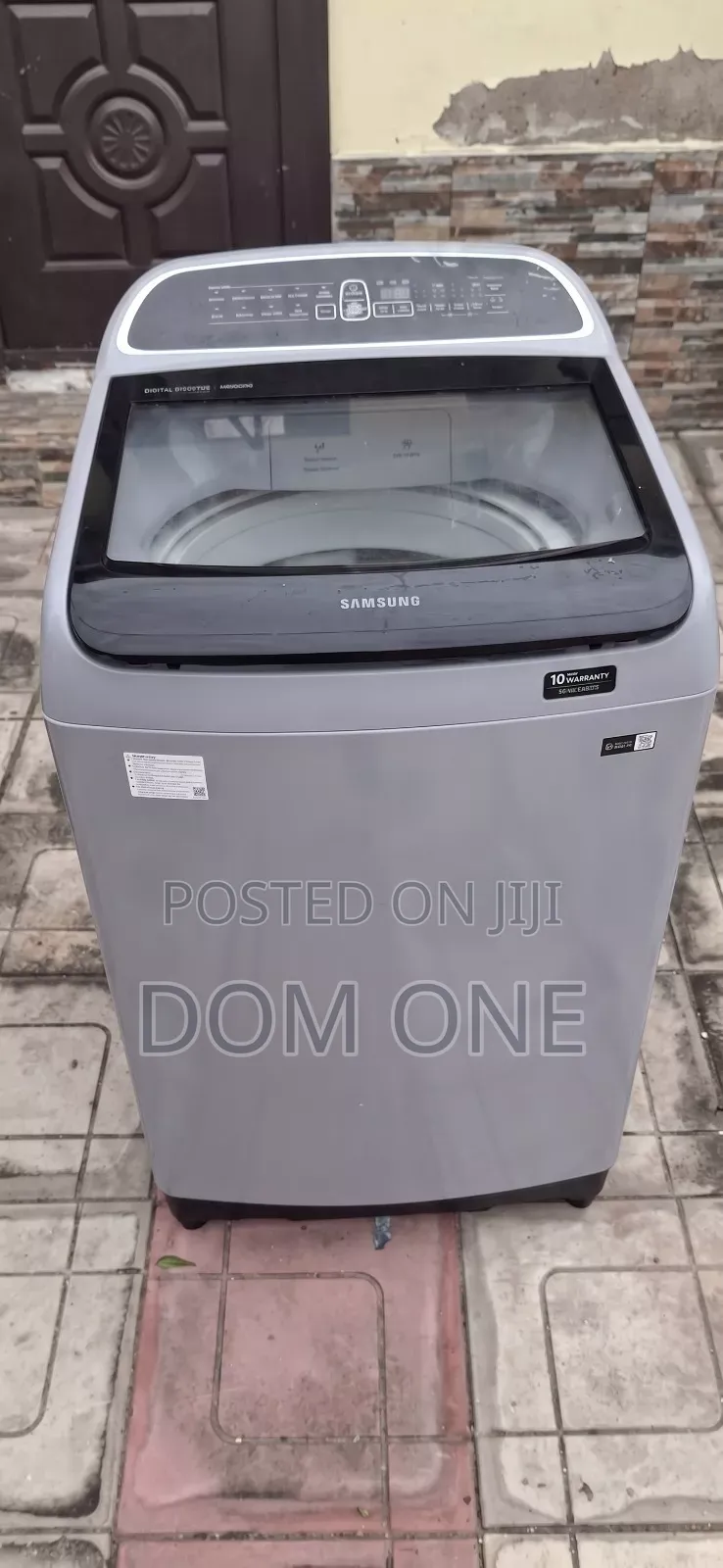 Fairly Used 11kg Samsung Top Loader Full Automatic Washing Machine.