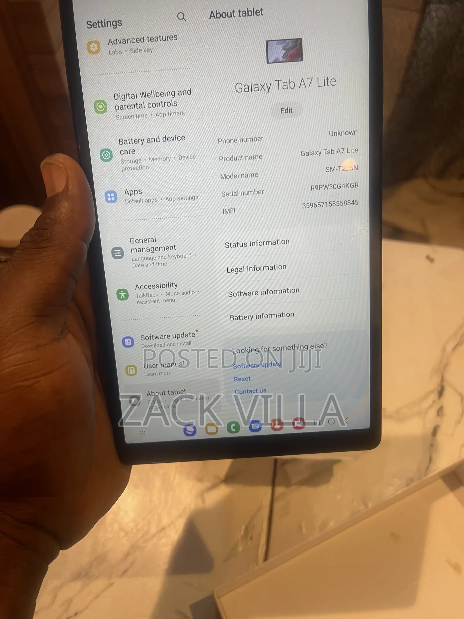 New Samsung Galaxy A7 32 GB Black