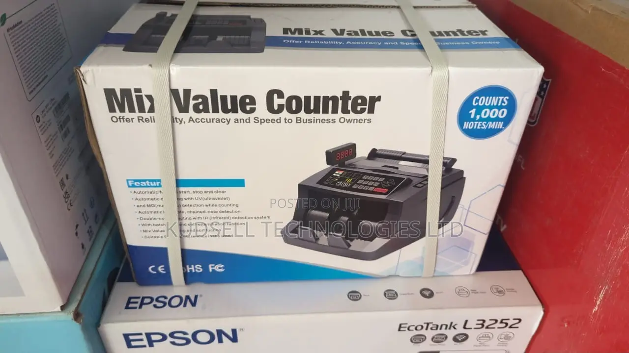 Al 5500 Bill Counting Machine Mixed Value Counter