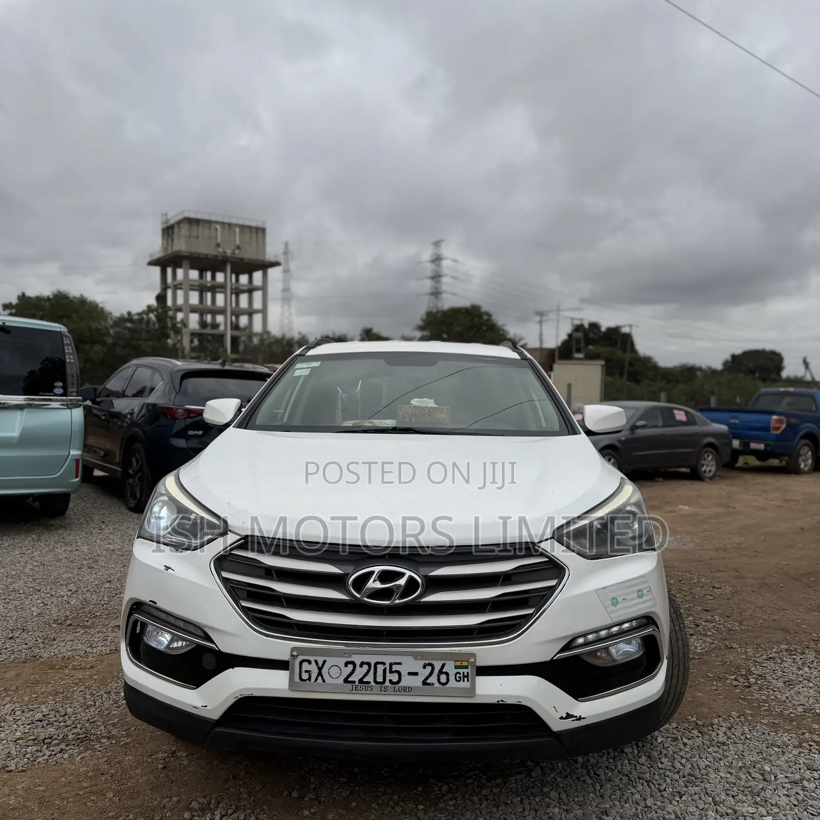 Hyundai Santa Fe SE AWD 2017 White