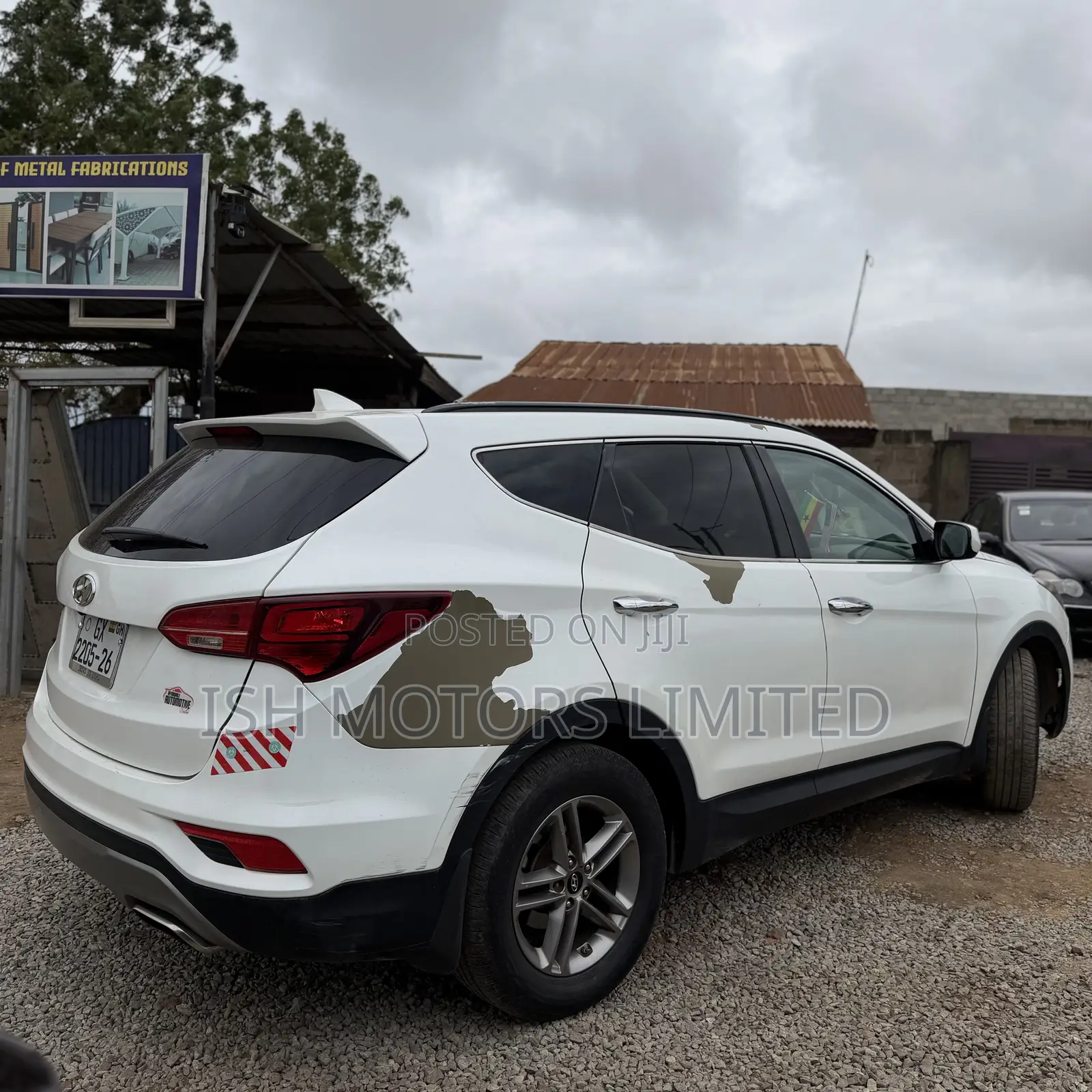 Hyundai Santa Fe SE AWD 2017 White