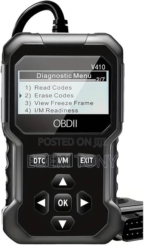 V410 OBDII Car Engine Fault Diagnostic Tool and Code Reader