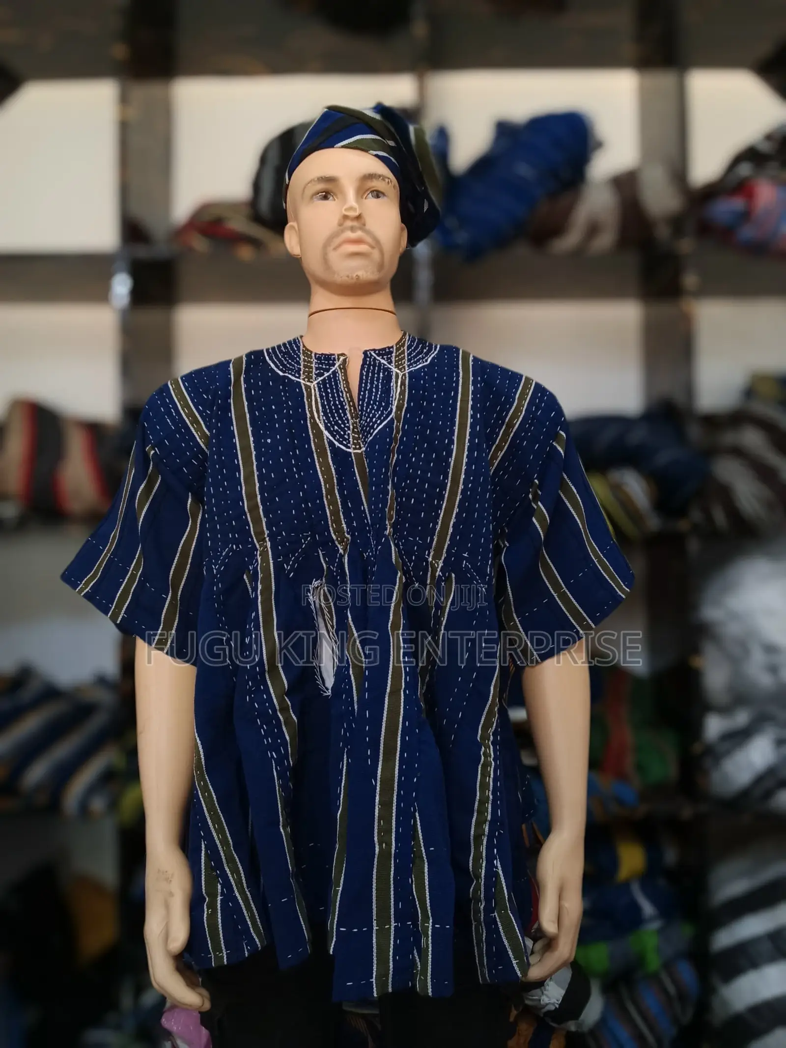 Men Smock Very Neatly Weaved