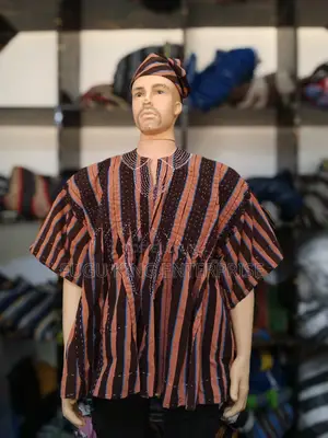 Men Smock Very Neatly Weaved