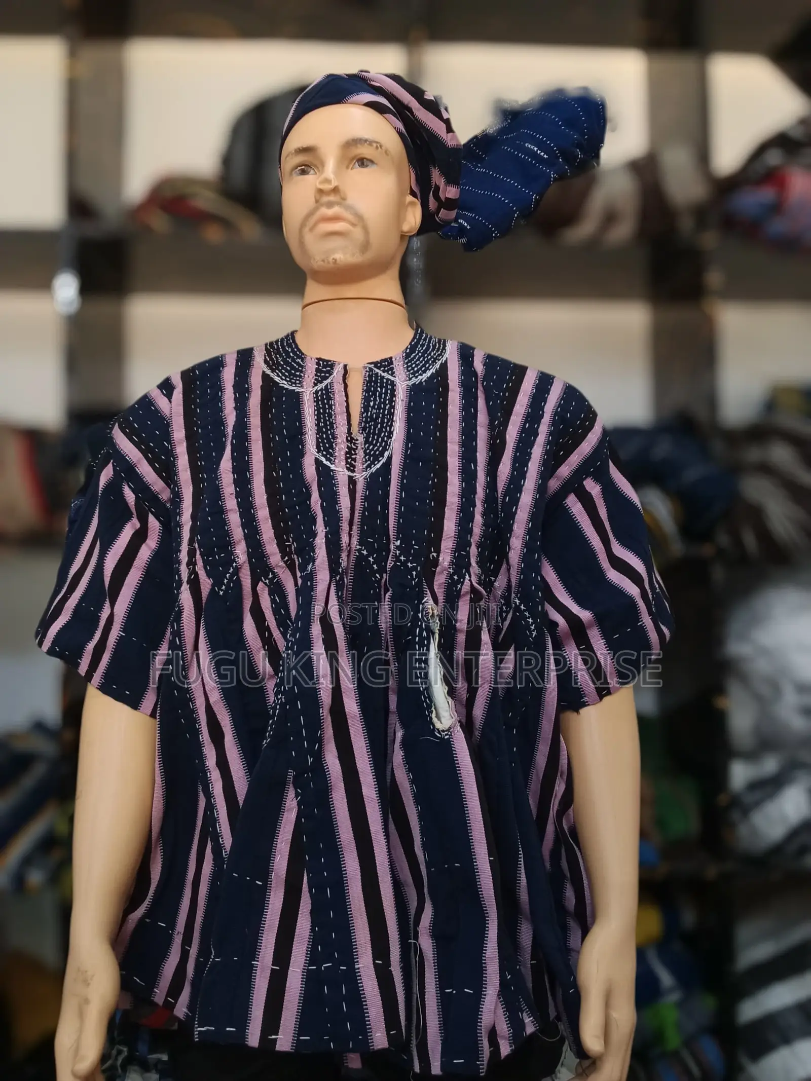 Men Smock Very Neatly Weaved
