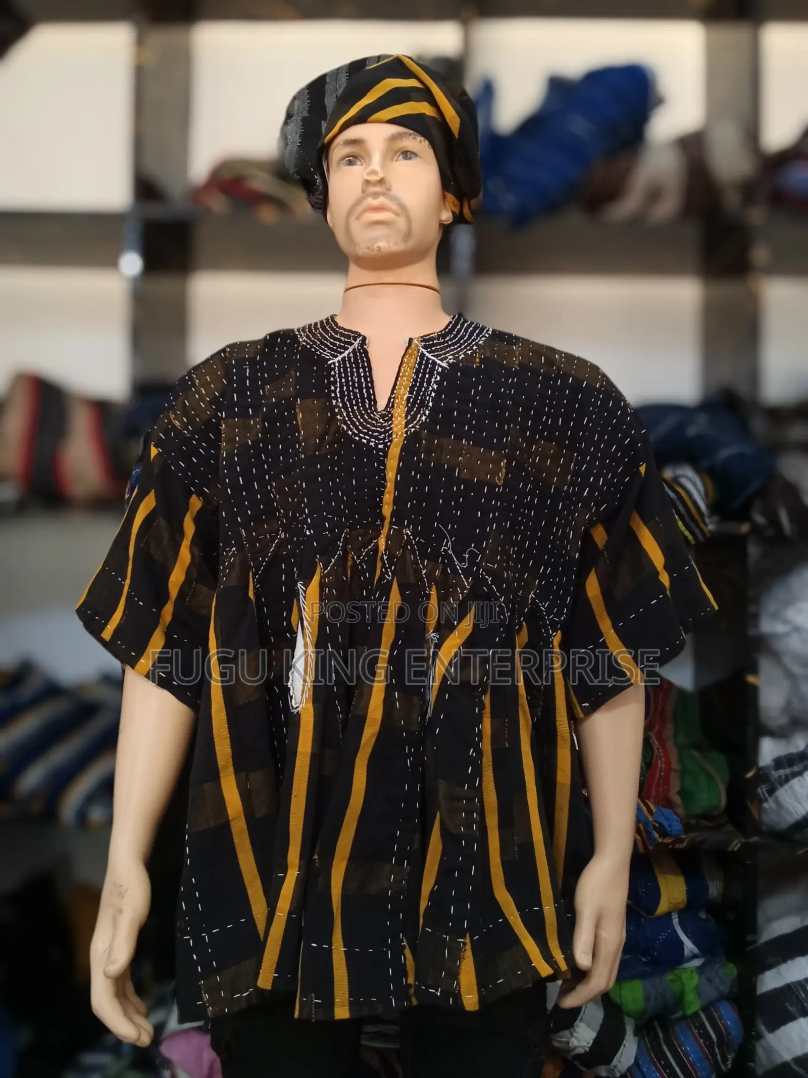 Men Smock Very Neatly Weaved