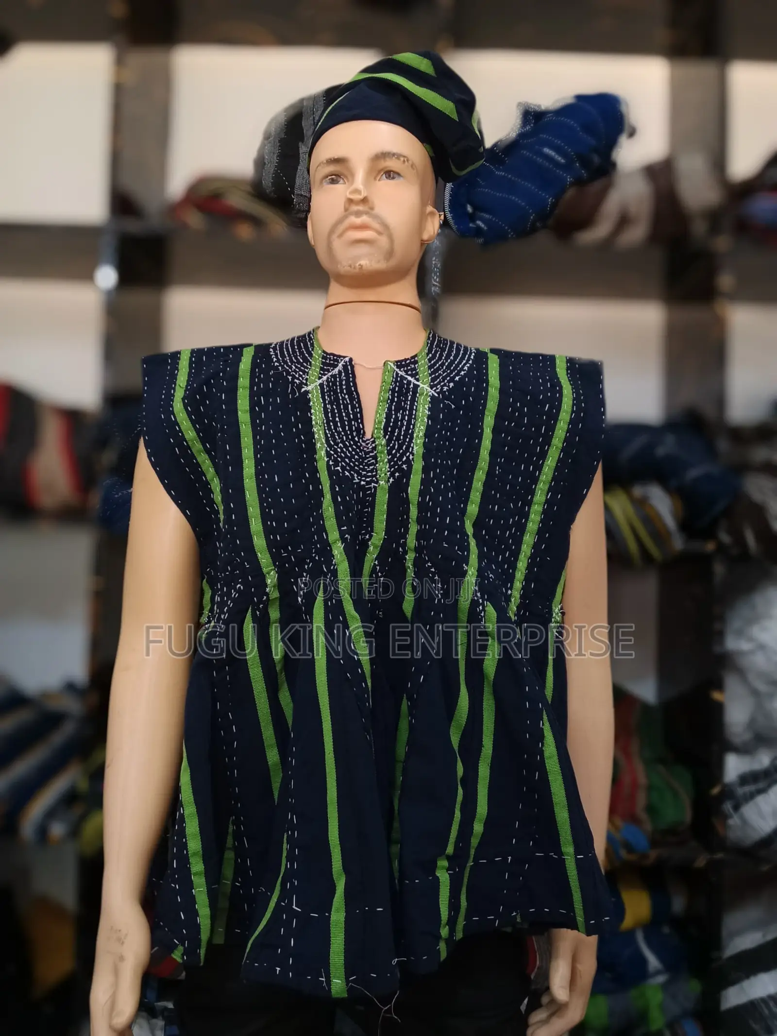 Men Smock Very Neatly Weaved