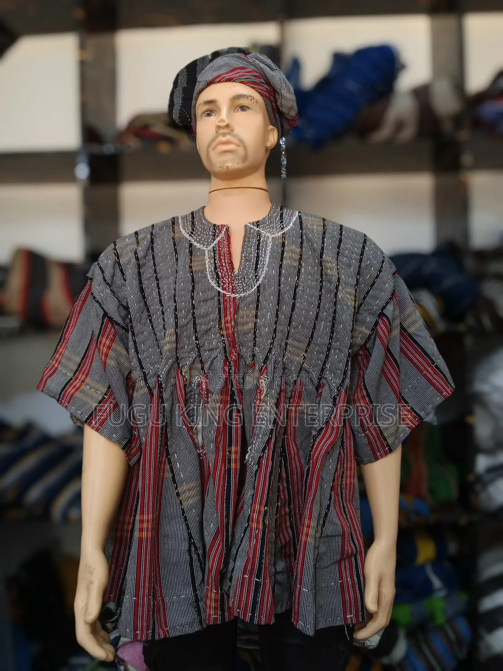 Men Smock Very Neatly Weaved