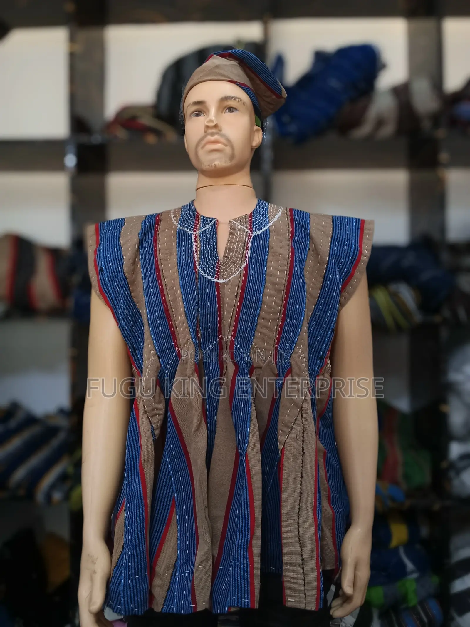 Men Smock Very Neatly Weaved