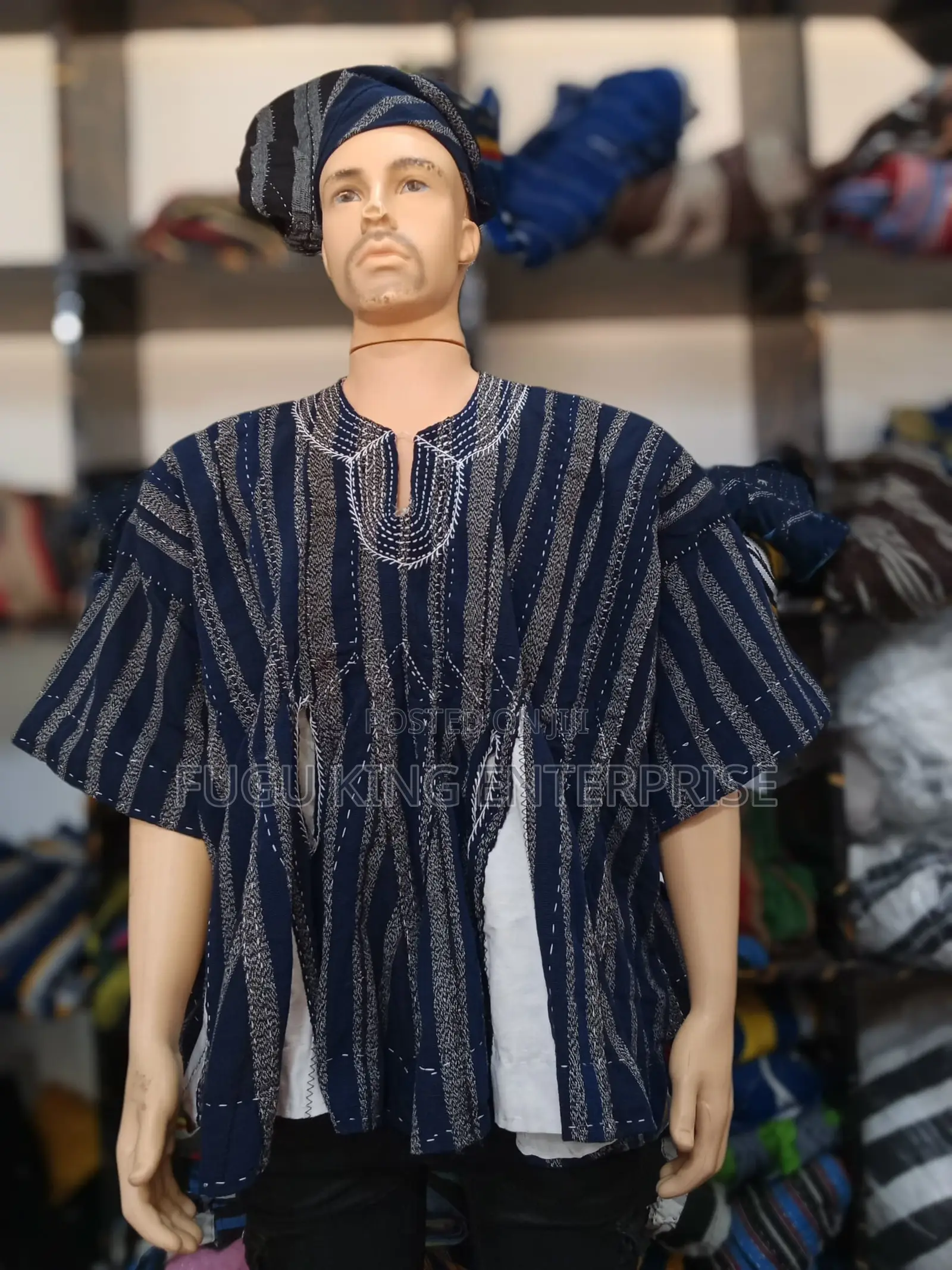 Men Smock Very Neatly Weaved