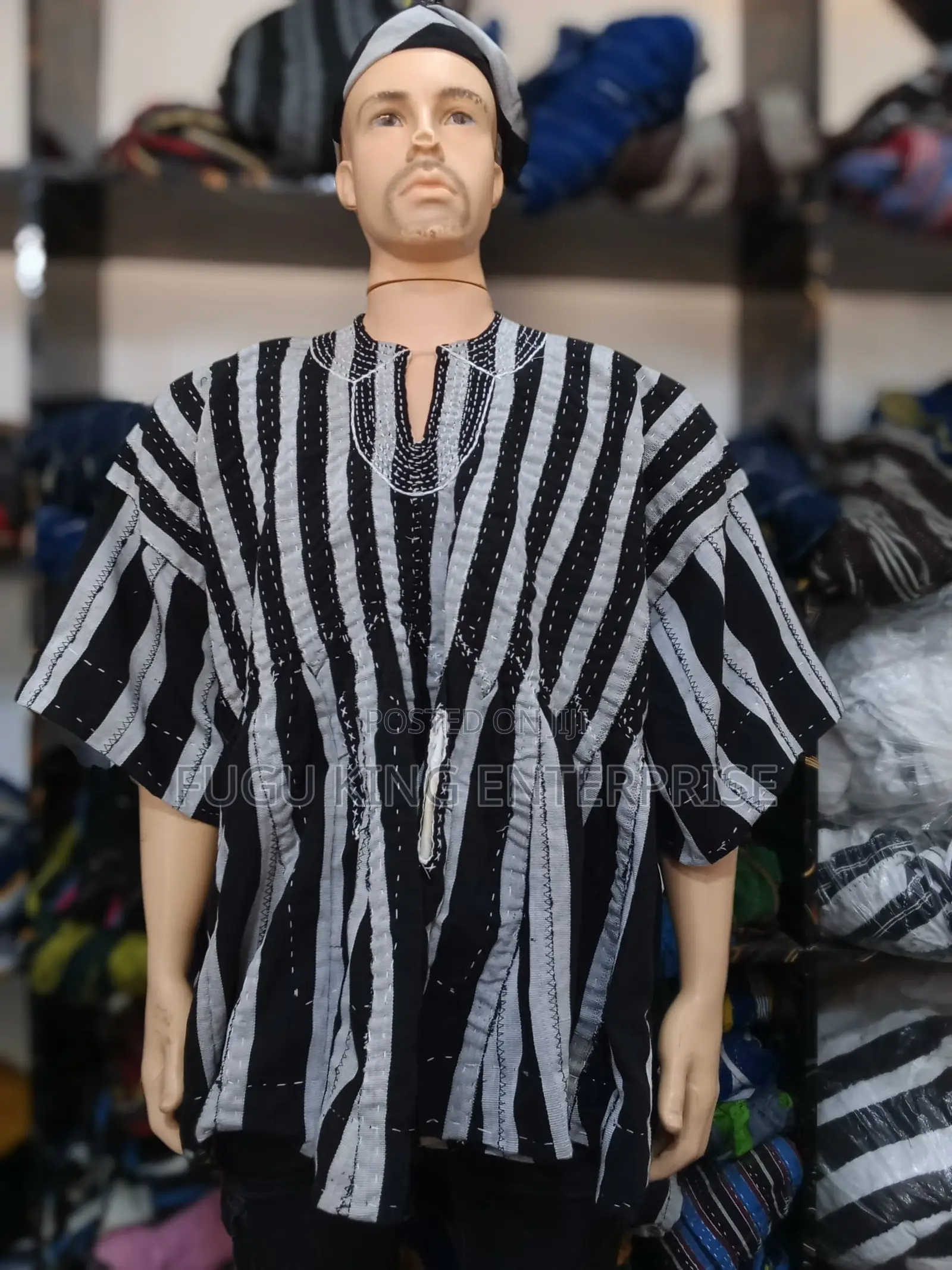 Men Smock Very Neatly Weaved