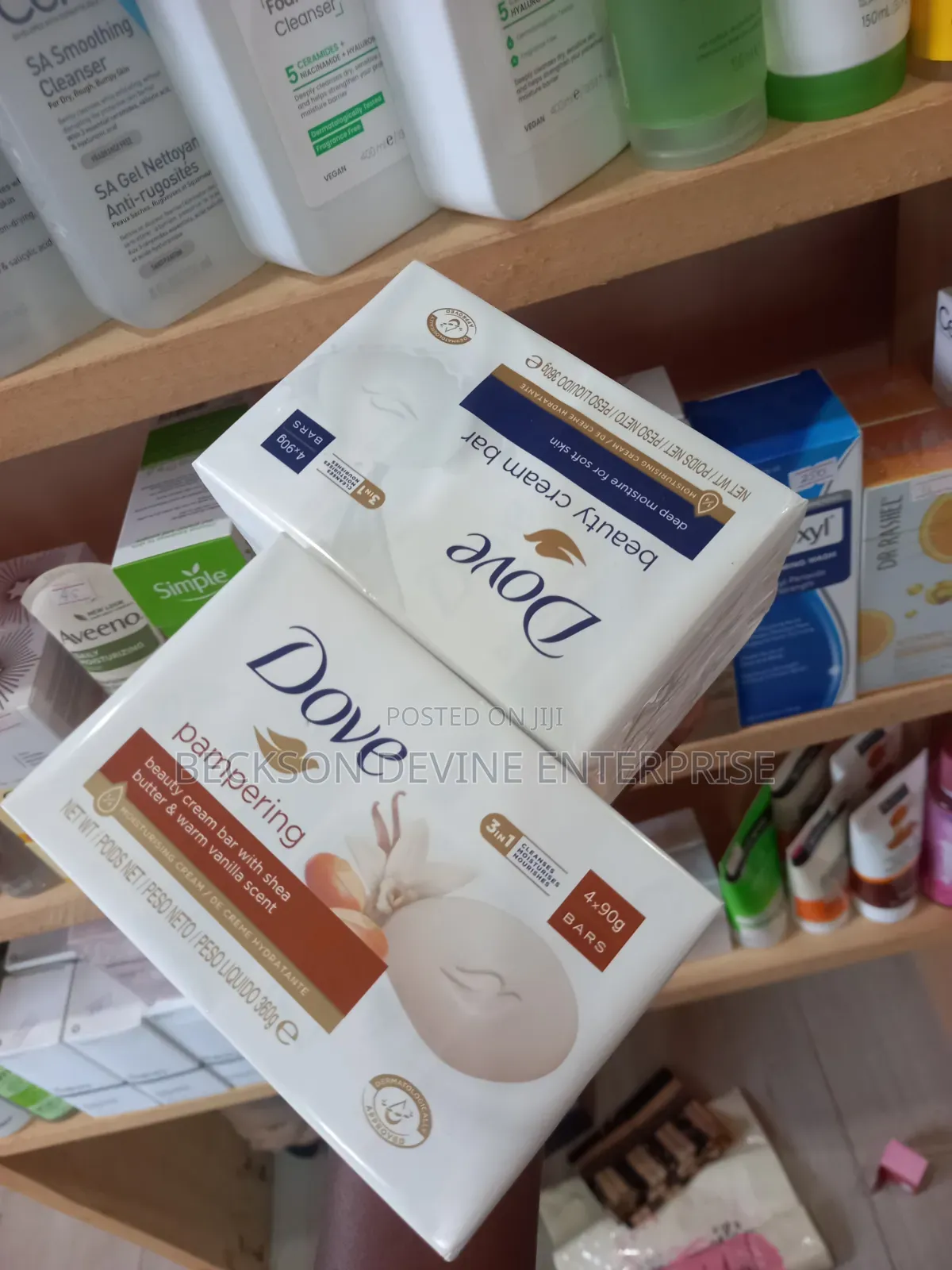 Dove Bar Soap( 4 in 1)
