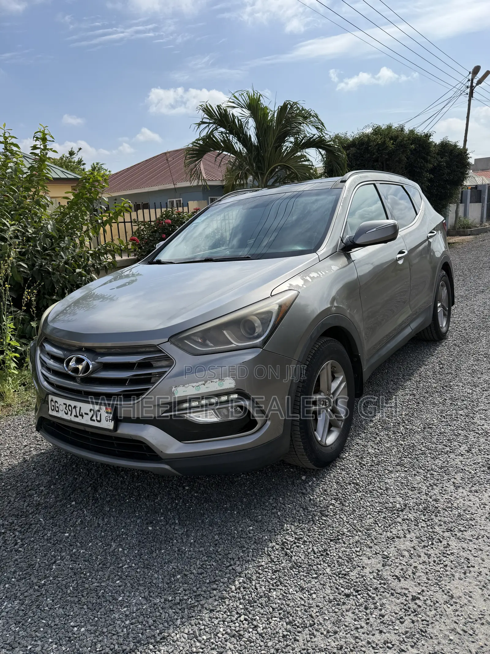 Hyundai Santa Fe Limited AWD 2017 Gray