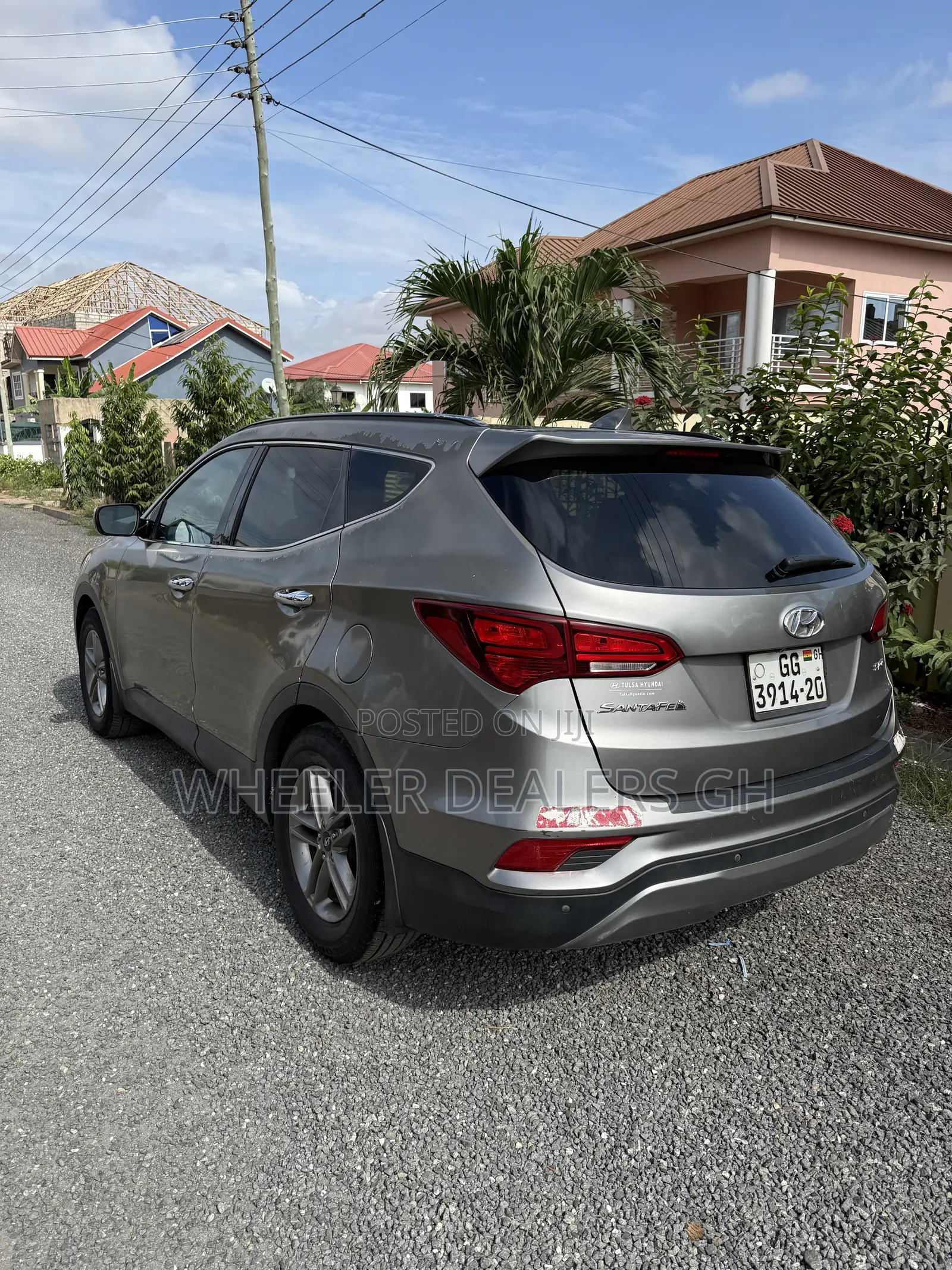 Hyundai Santa Fe Limited AWD 2017 Gray
