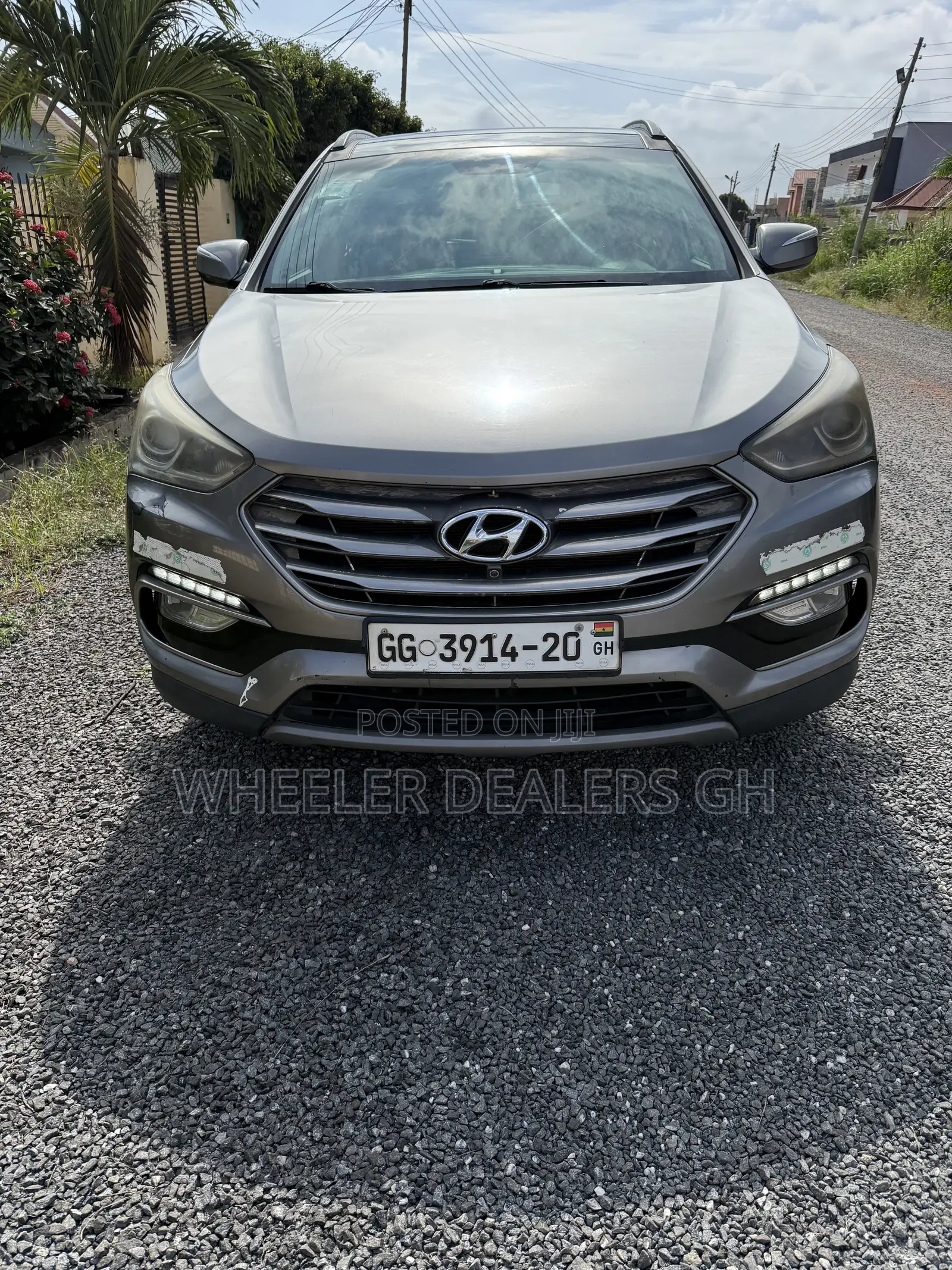 Hyundai Santa Fe Limited AWD 2017 Gray