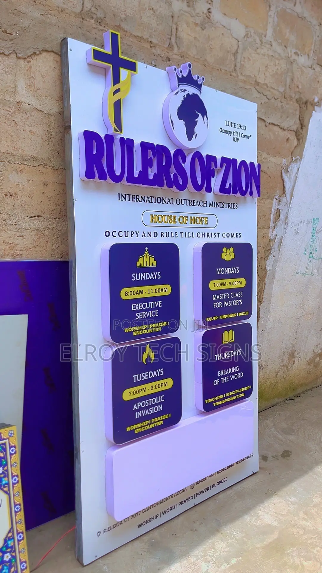Signboards in Accra ( 3D /2d Signage)