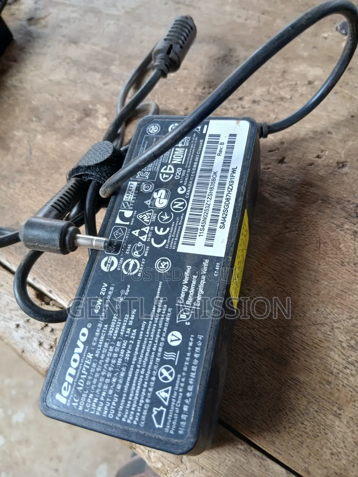 AC Adapter for Lenovo Laptop Small Pin