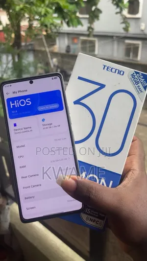 New Tecno Camon 30 256 GB Blue