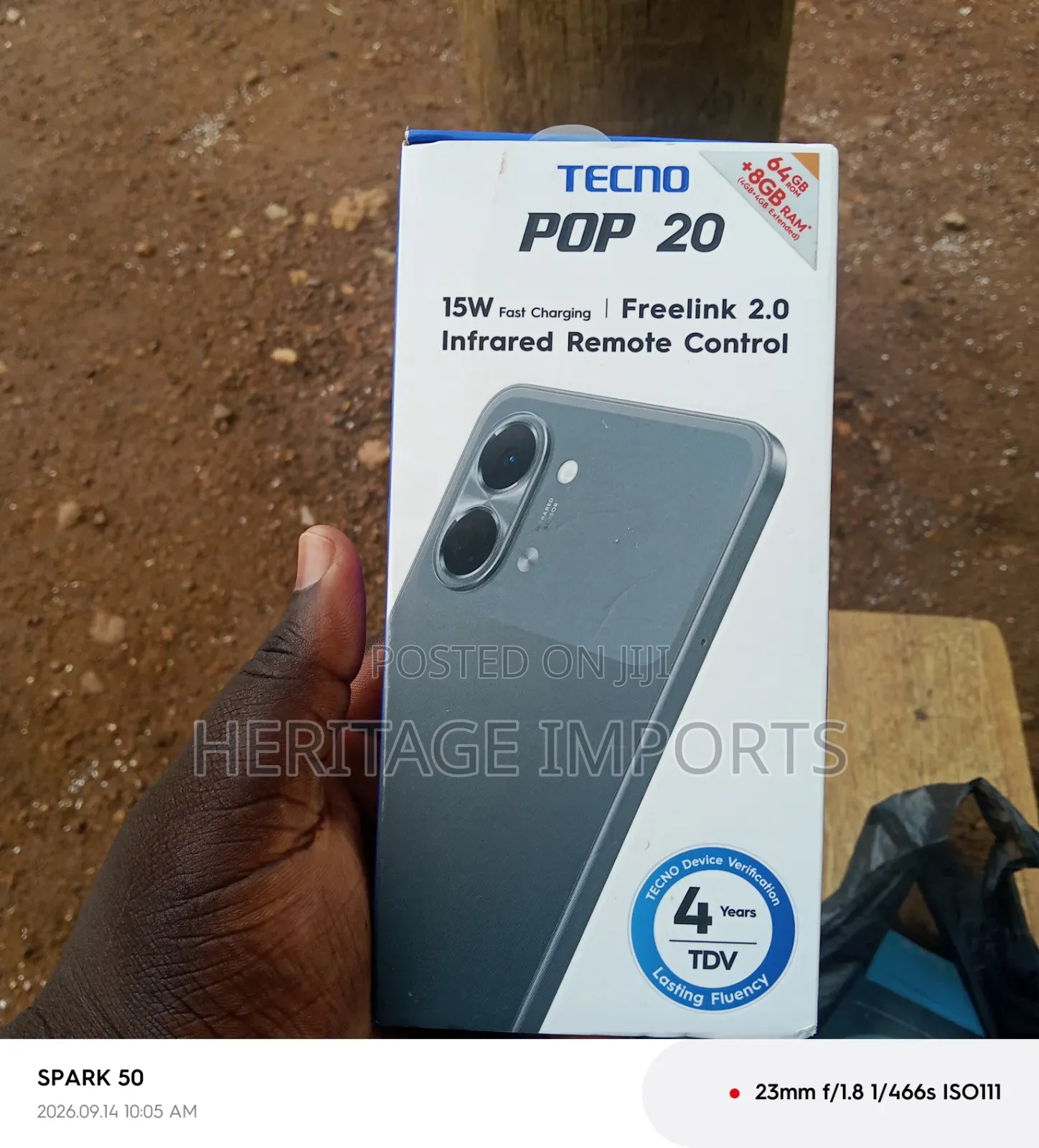 New Tecno Pop 20 64 GB