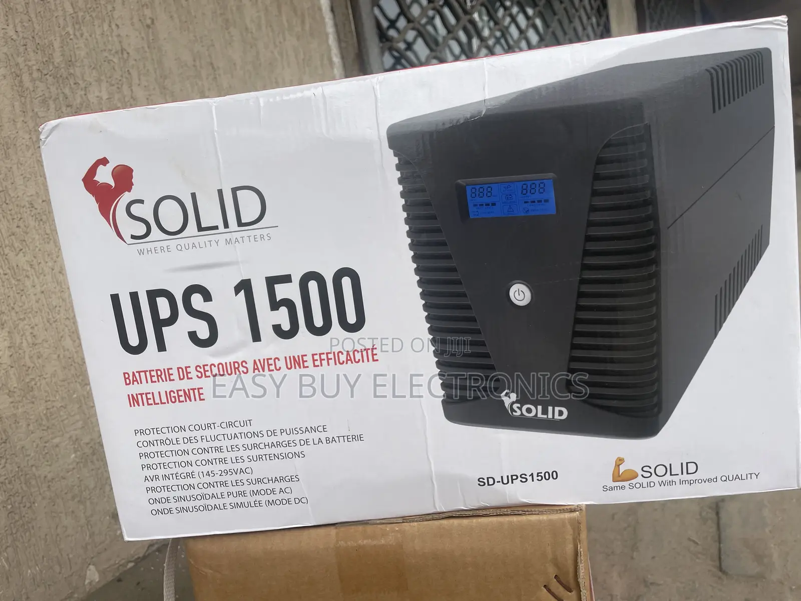 Solid 1500va UPS 900w