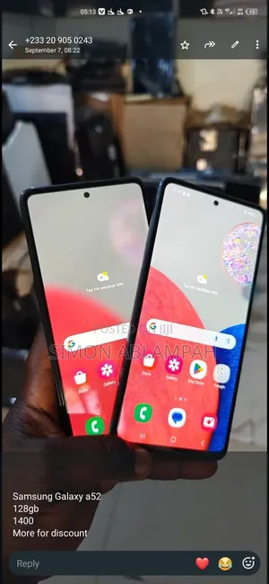 Samsung Galaxy A52s 5G 128 GB Black