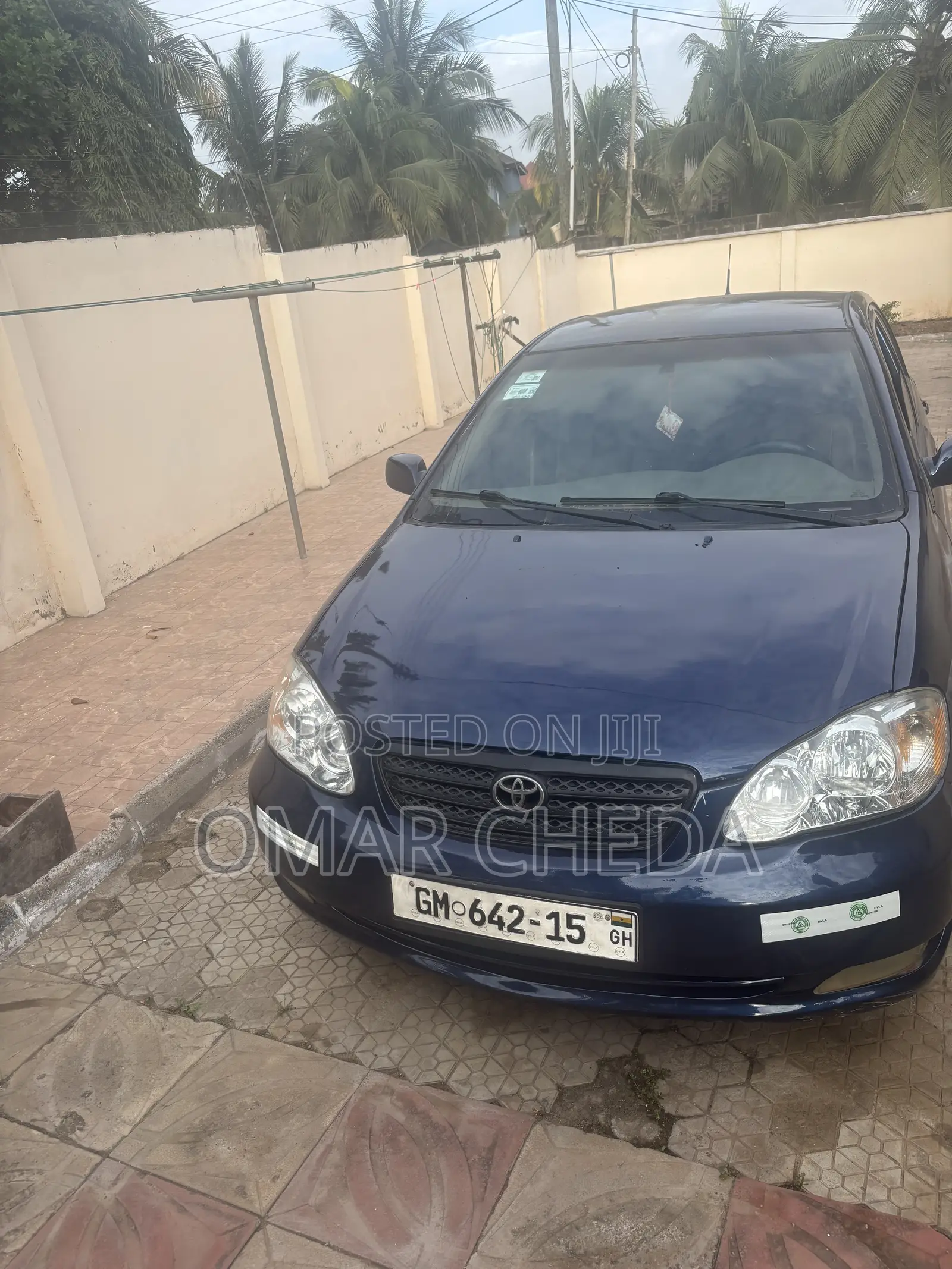 Toyota Corolla 2008 Blue
