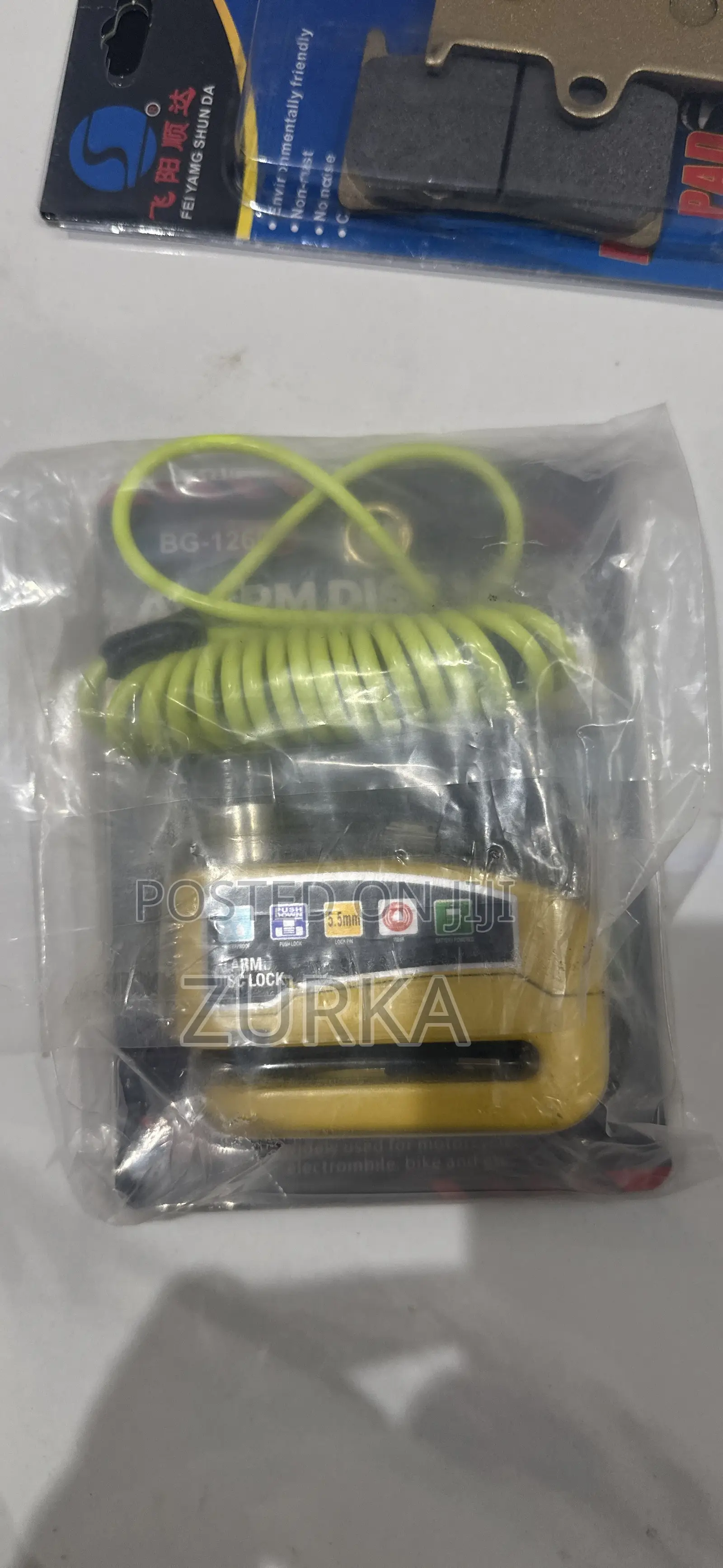 Bike Alarm/ Disk Locker