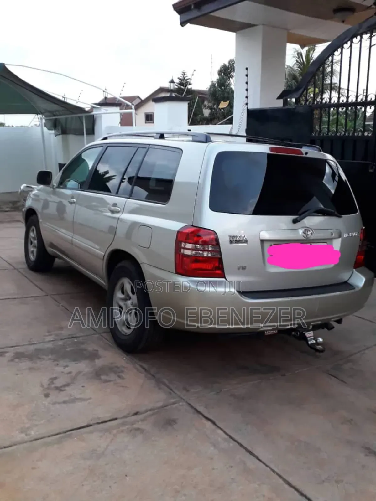 Toyota Highlander V6 FWD 2004 Gold