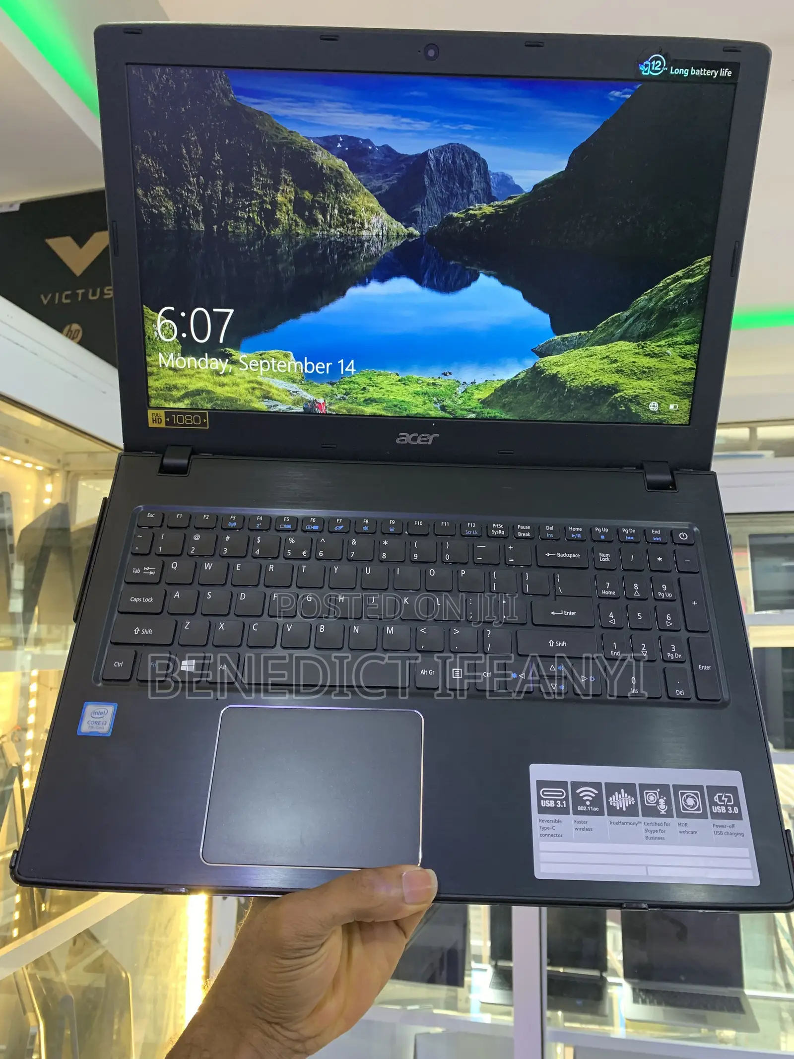 Laptop Acer Aspire E5-575 8GB Intel Core i3 HDD 1T