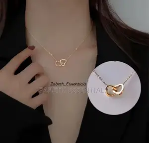 Double Heart Necklace