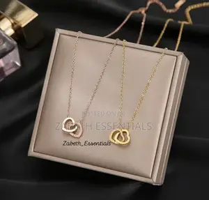 Double Heart Necklace
