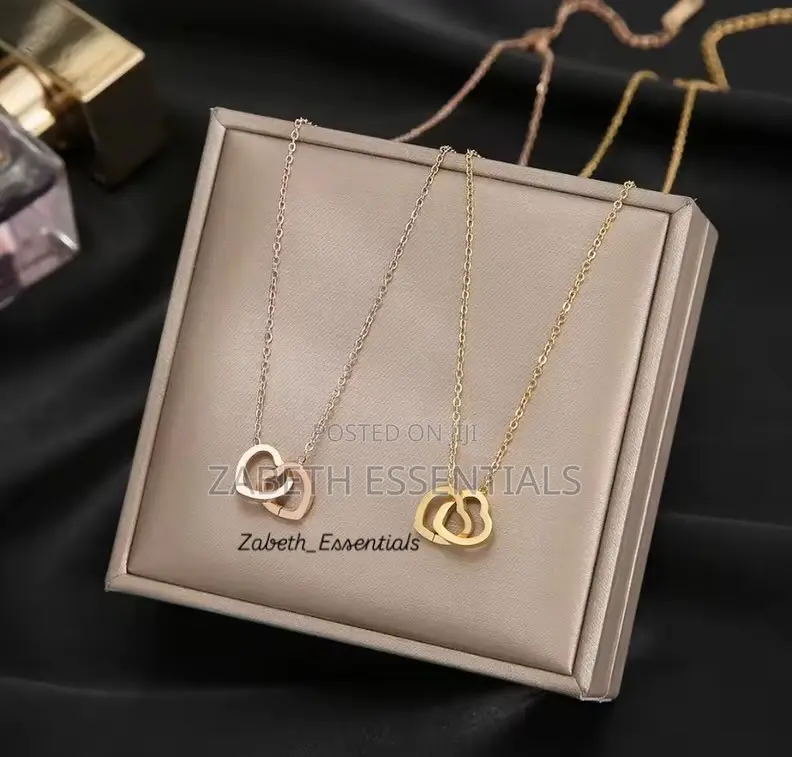Double Heart Necklace