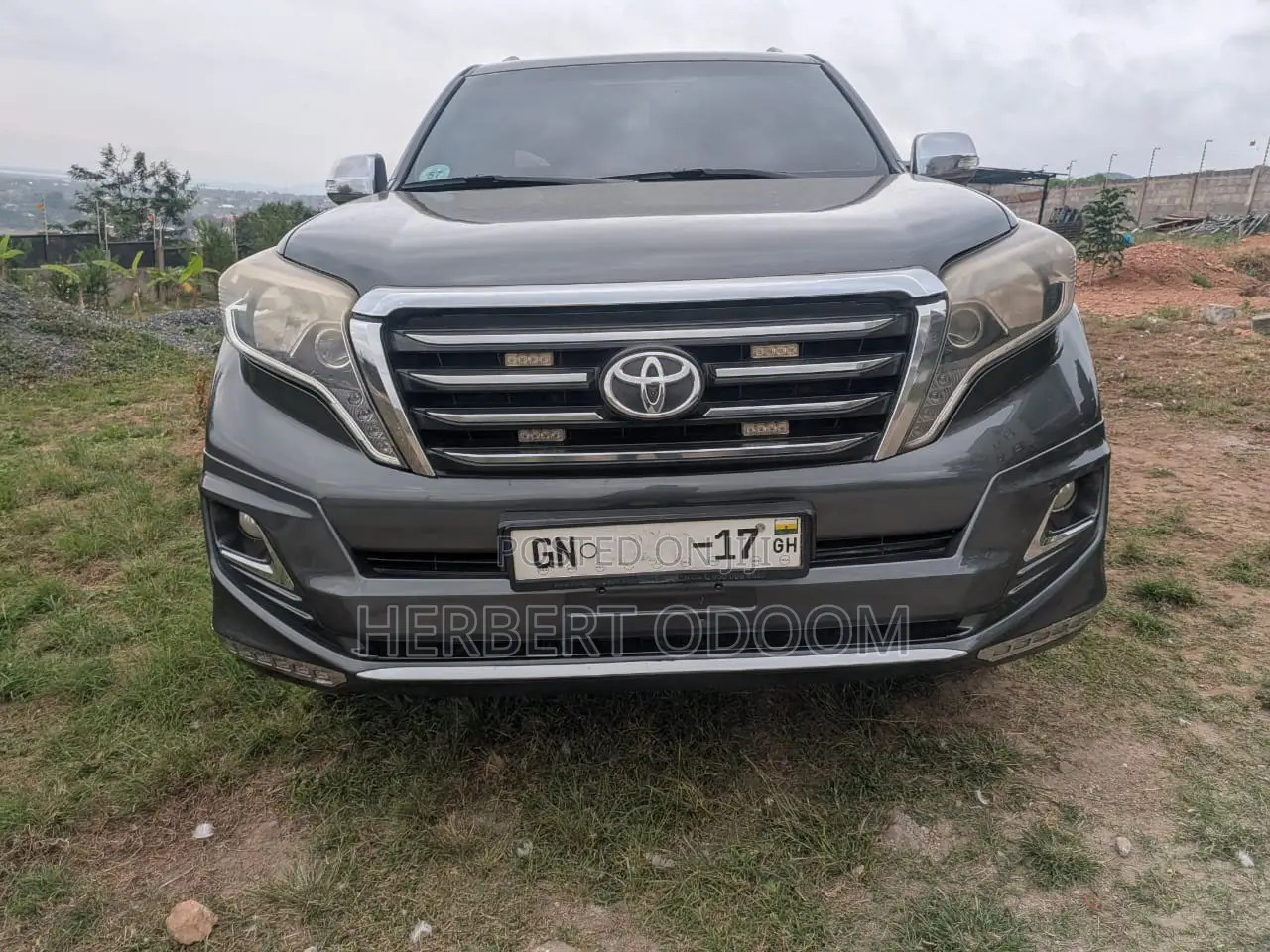 Toyota Land Cruiser Prado 3.0 190hp 2017 Gray