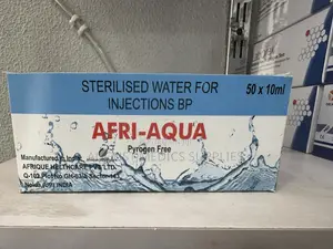 Sterilised Water for Injections BP.
