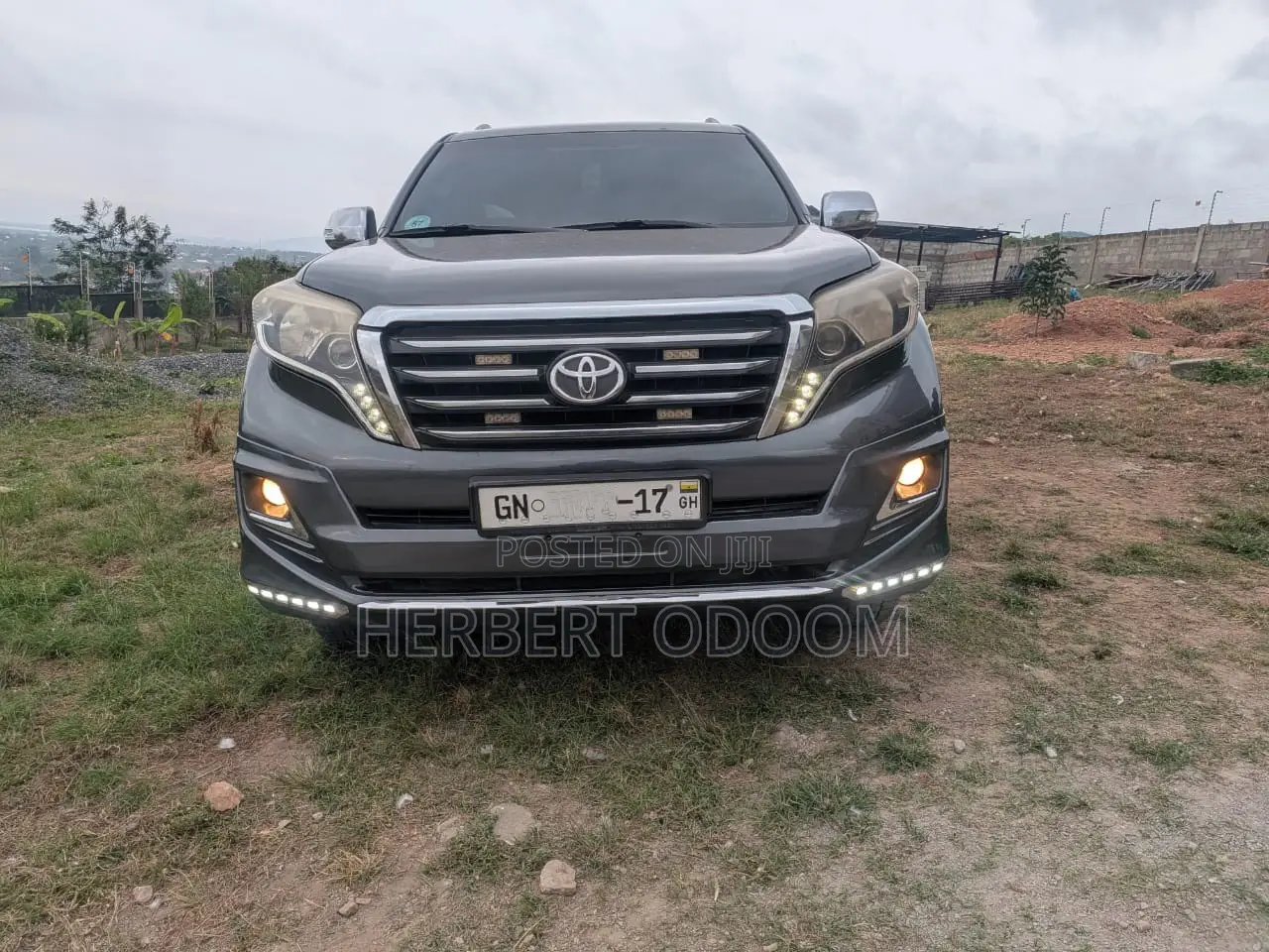 Toyota Land Cruiser Prado 3.0 190hp 2017 Gray