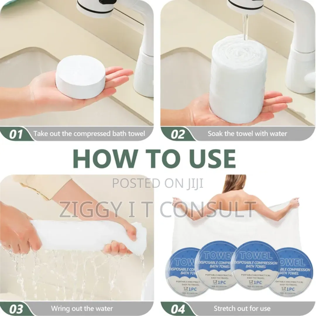 Compress Bath Towel