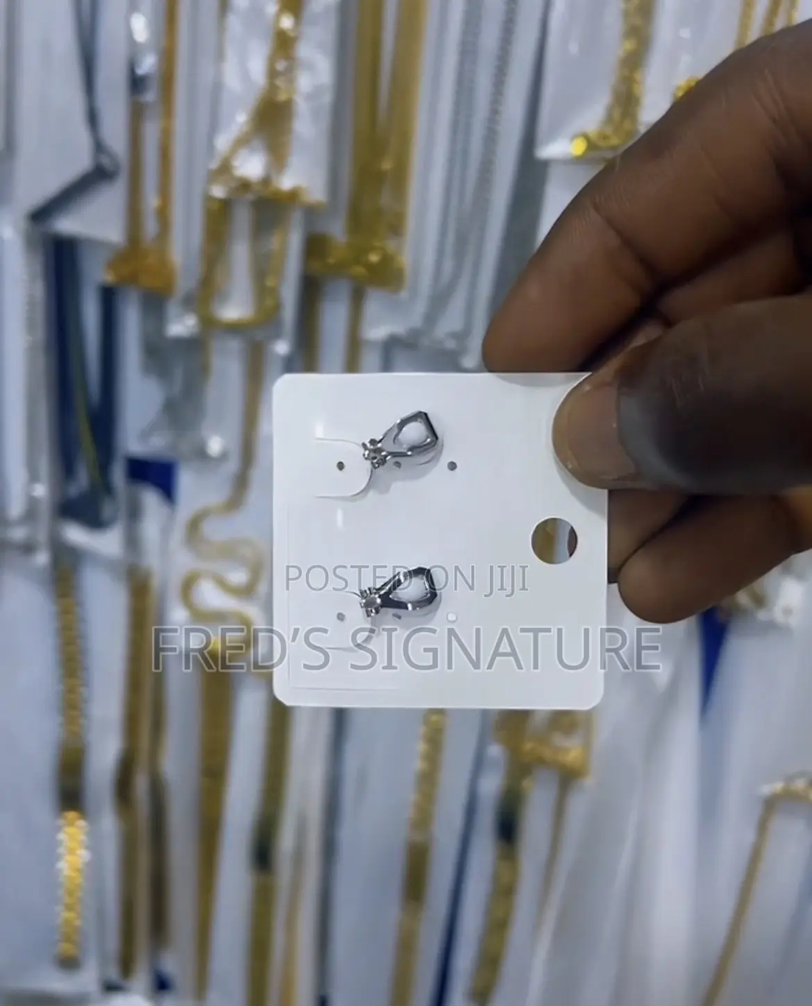 Clip on Mens Earring