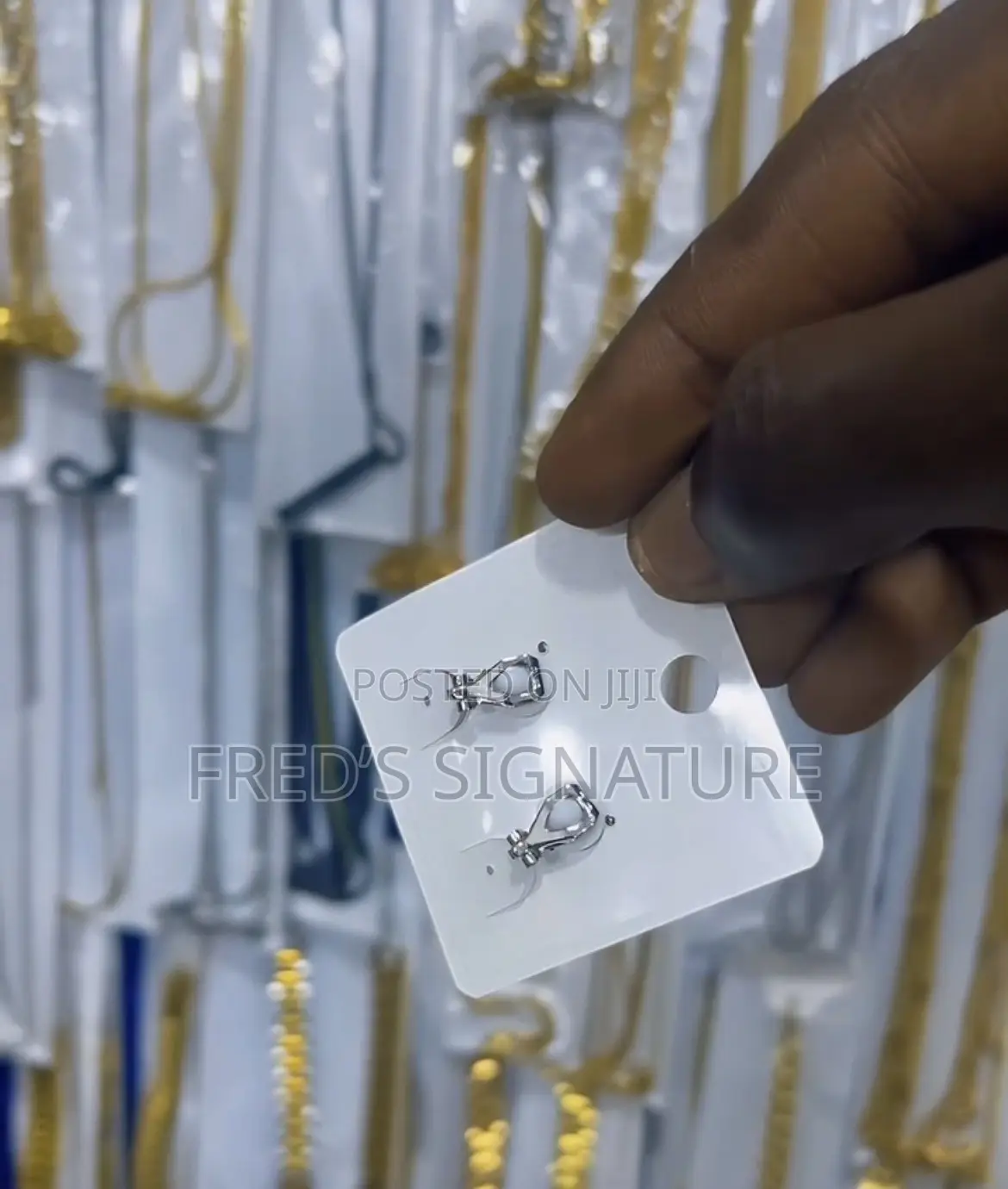 Clip on Mens Earring