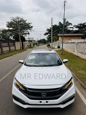 Honda Civic EX-L Sedan 2019 White