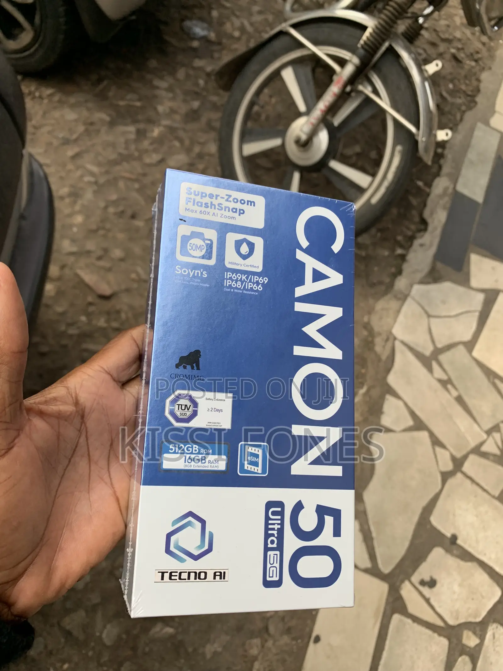 New Tecno Camon 50 Ultra 512 GB Gray