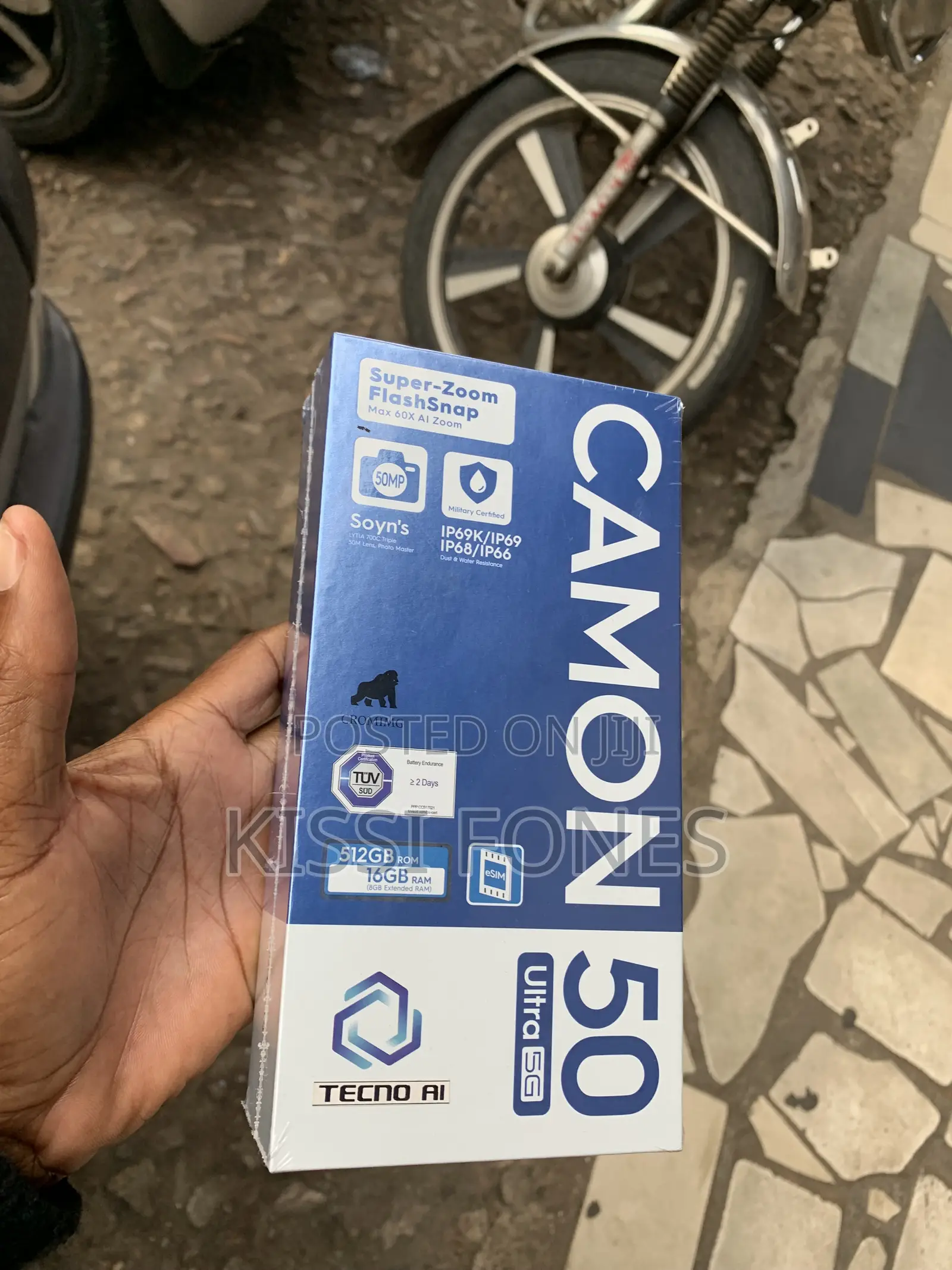 New Tecno Camon 50 Ultra 512 GB Gray