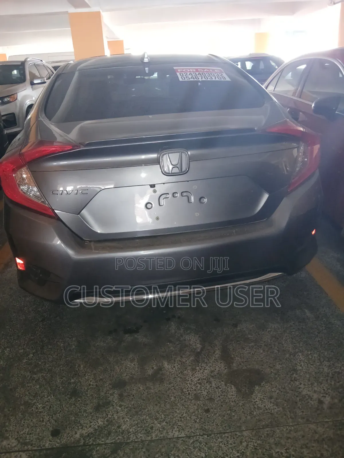 Honda Civic 2021 Gray