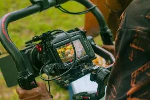 Black Magic Pocket Cenima Camera With Gimbal,Rig Monitor for Rent