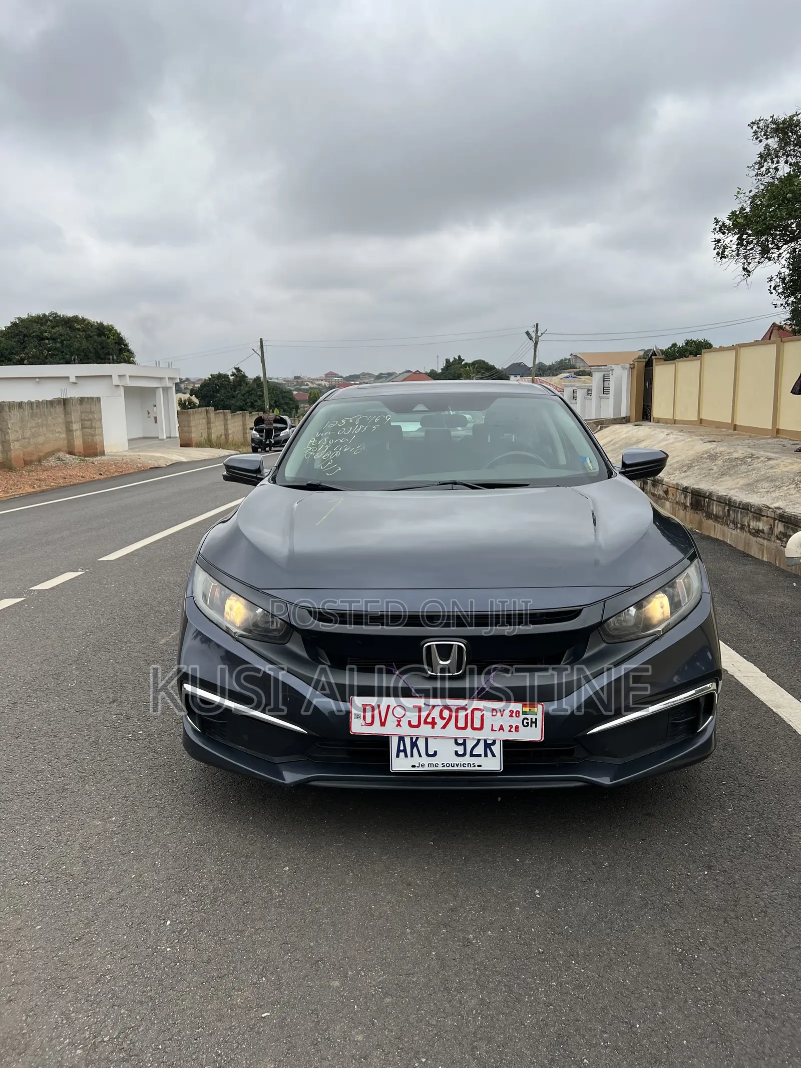 Honda Civic EX-L Sedan 2019 Black